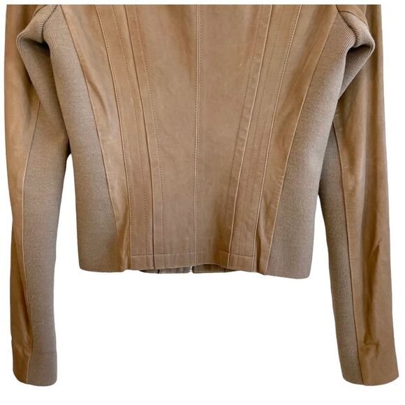 Mackage for Aritzia Lamb Leather and Wool Jacket - Picture 11 of 12